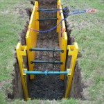 LITE guard soldier set providing additional trench shoring