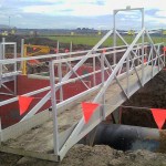 Trench Bridge providing safe access to both sides of large trench