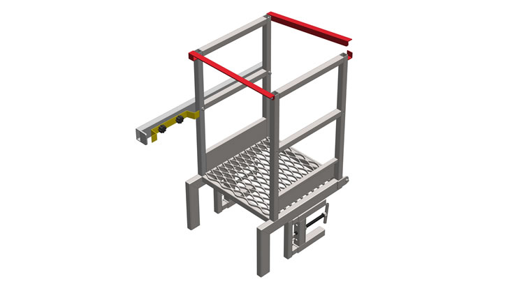 Ladder Mate Aluminium Trench Access Platform