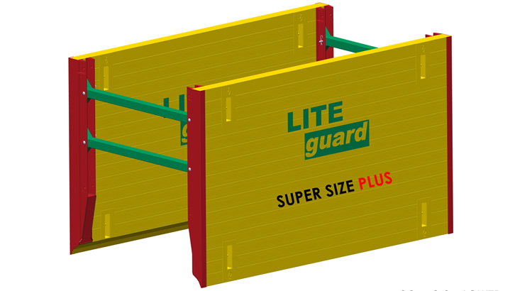 LITE guard Super Size Plus Trench Shield